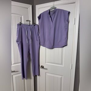 FIGS lavender dew set